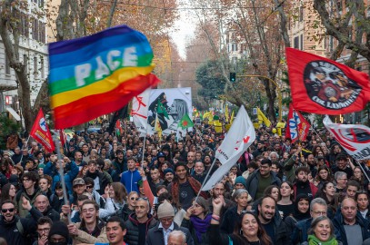 Roma, manifestazione contro il Decreto Sicurezza