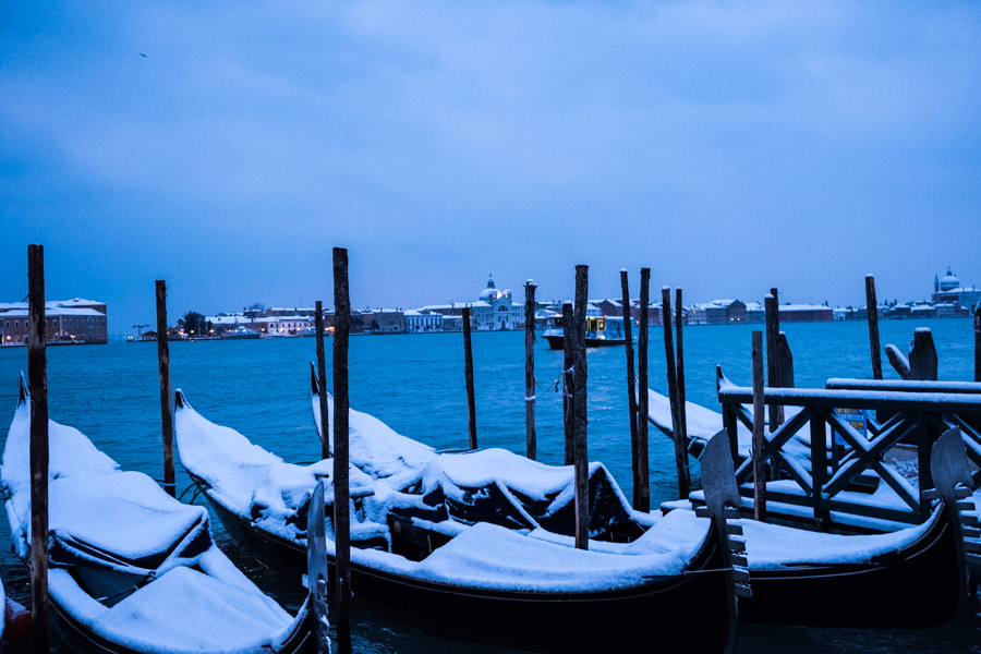 Snow in Venice