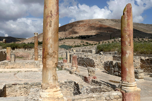 Bulla Regia, antica città romana in Tunisia